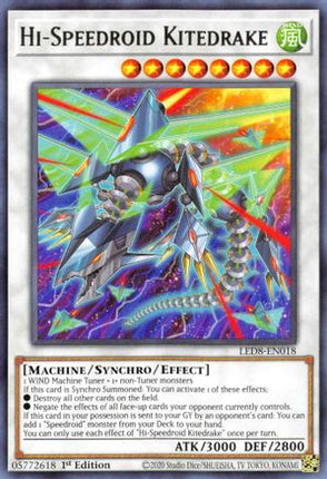 Hi-Speedroid Kitedrake (Rare) [LED8-EN018] 1st Edition