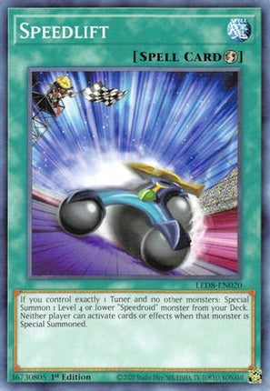 Speedlift (Common / Short Print) [LED8-EN020] 1st Edition