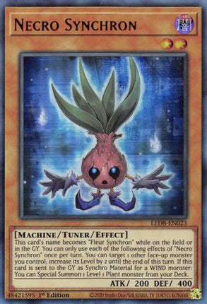 Necro Synchron (Ultra Rare) [LED8-EN023] 1st Edition