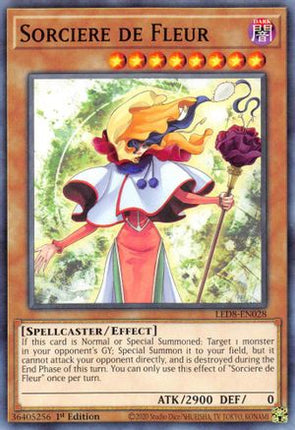 Sorciere de Fleur (Common / Short Print) [LED8-EN028] 1st Edition