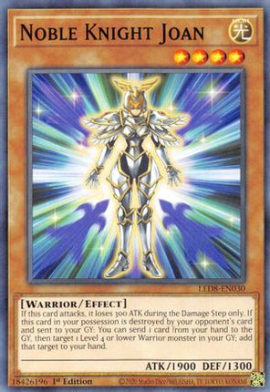 Noble Knight Joan (Common / Short Print) [LED8-EN030] 1st Edition