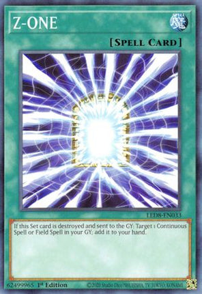 Z-ONE (Common / Short Print) [LED8-EN033] 1st Edition