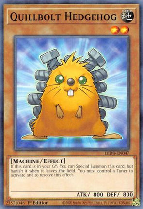 Quillbolt Hedgehog (Common / Short Print) [LED8-EN047] 1st Edition
