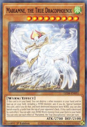 Mariamne, the True Dracophoenix (Common / Short Print) [LED8-EN051] 1st Edition