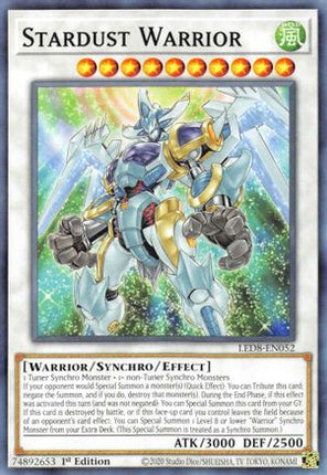Stardust Warrior (Common / Short Print) [LED8-EN052] 1st Edition