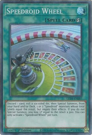 Speedroid Wheel [LED8-EN007] Super Rare