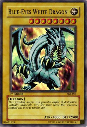 Blue-Eyes White Dragon (Super Rare) [SKE-001] Starter Deck: Kaiba Evolution Unlimited
