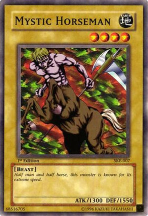 Mystic Horseman (Common / Short Print) [SKE-007] Starter Deck: Kaiba Evolution 1st Edition