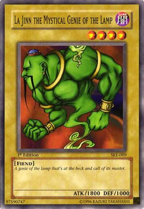 La Jinn the Mystical Genie of the Lamp (Common / Short Print) [SKE-009] Starter Deck: Kaiba Evolution 1st Edition