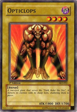 Opticlops (Common / Short Print) [SKE-012] Starter Deck: Kaiba Evolution 1st Edition