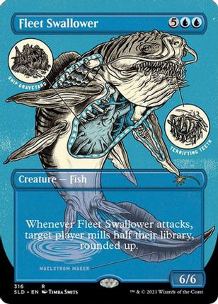 Fleet Swallower (Foil Etched) [Secret Lair Drop Series] Foil