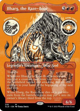Ilharg, the Raze-Boar (Foil Etched) [Secret Lair Drop Series] Foil