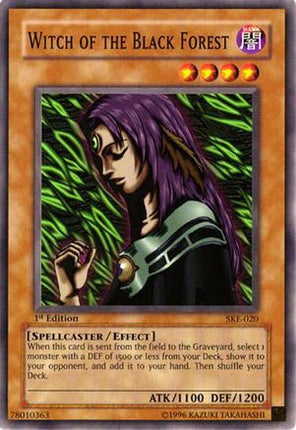 Witch of the Black Forest (Common / Short Print) [SKE-020] Starter Deck: Kaiba Evolution 1st Edition