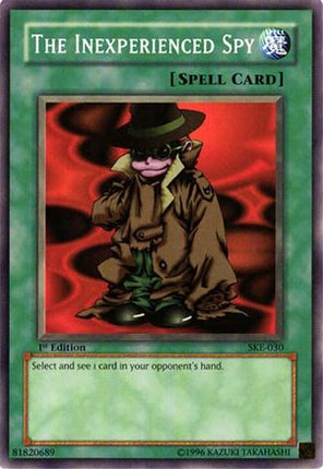 The Inexperienced Spy (Common / Short Print) [SKE-030] Starter Deck: Kaiba Evolution 1st Edition