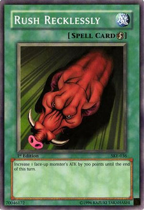 Rush Recklessly (Common / Short Print) [SKE-036] Starter Deck: Kaiba Evolution Unlimited