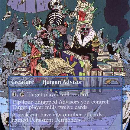 Persistent Petitioners (Borderless) [Secret Lair Drop] Foil