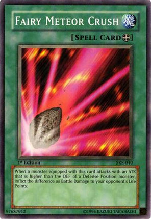 Fairy Meteor Crush (Common / Short Print) [SKE-040] Starter Deck: Kaiba Evolution Unlimited