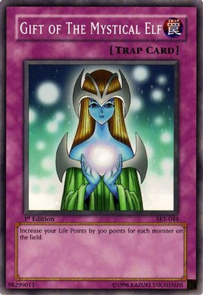 Gift of The Mystical Elf (Common / Short Print) [SKE-044] Starter Deck: Kaiba Evolution 1st Edition