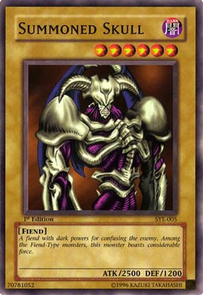 Summoned Skull (Common / Short Print) [SYE-005] Starter Deck: Yugi Evolution 1st Edition