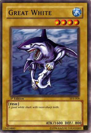 Great White (Common / Short Print) [SYE-009] Starter Deck: Yugi Evolution Unlimited