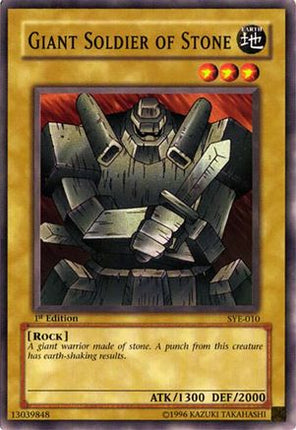 Giant Soldier of Stone (Common / Short Print) [SYE-010] Starter Deck: Yugi Evolution 1st Edition