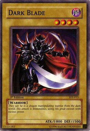 Dark Blade (Common / Short Print) [SYE-015] Starter Deck: Yugi Evolution Unlimited