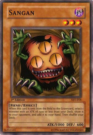 Sangan (Common / Short Print) [SYE-018] Starter Deck: Yugi Evolution Unlimited