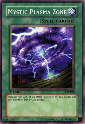 Mystic Plasma Zone (Common / Short Print) [SYE-038] Starter Deck: Yugi Evolution Unlimited