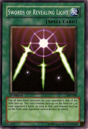 Swords of Revealing Light (Common / Short Print) [SYE-039] Starter Deck: Yugi Evolution Unlimited