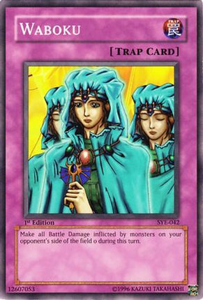 Waboku (Common / Short Print) [SYE-042] Starter Deck: Yugi Evolution 1st Edition