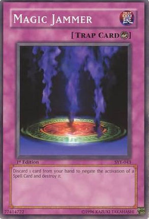 Magic Jammer (Common / Short Print) [SYE-043] Starter Deck: Yugi Evolution 1st Edition