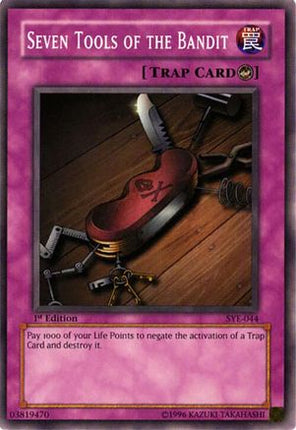Seven Tools of the Bandit (Common / Short Print) [SYE-044] Starter Deck: Yugi Evolution 1st Edition