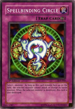 Spellbinding Circle (Common / Short Print) [SYE-045] Starter Deck: Yugi Evolution 1st Edition