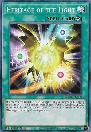 Heritage of the Light (Common / Short Print) [BODE-EN000] 1st Edition