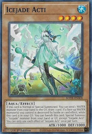 Icejade Acti (Common / Short Print) [BODE-EN008] 1st Edition