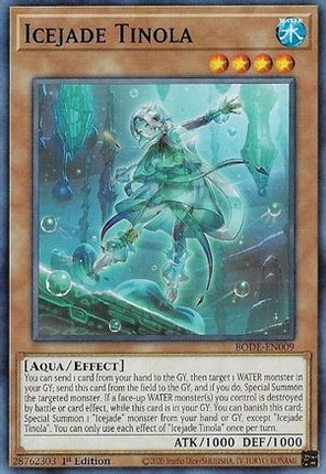 Icejade Tinola (Common / Short Print) [BODE-EN009] 1st Edition