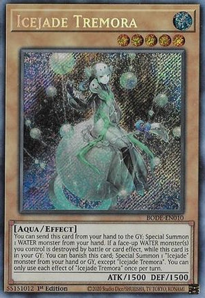 Icejade Tremora (Secret Rare) [BODE-EN010] 1st Edition