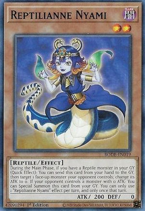 Reptilianne Nyami (Common / Short Print) [BODE-EN019] 1st Edition