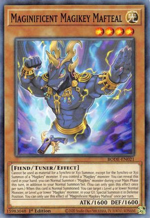 Maginificent Magikey Mafteal (Common / Short Print) [BODE-EN021] 1st Edition