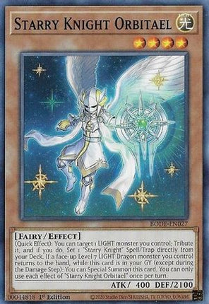 Starry Knight Orbitael (Common / Short Print) [BODE-EN027] 1st Edition