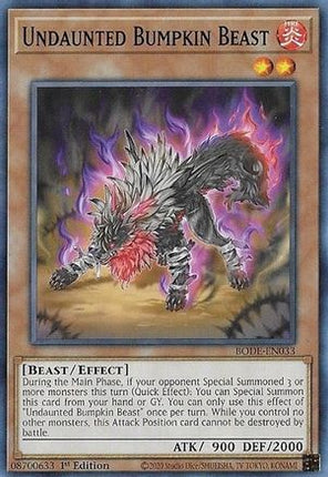 Undaunted Bumpkin Beast (Common / Short Print) [BODE-EN033] 1st Edition