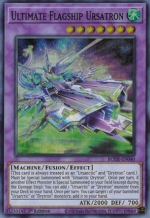 Ultimate Flagship Ursatron (Super Rare) [BODE-EN040] 1st Edition
