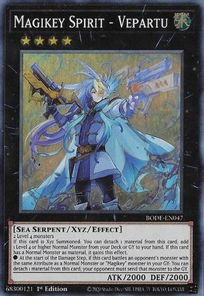 Magikey Spirit - Vepartu (Super Rare) [BODE-EN047] 1st Edition
