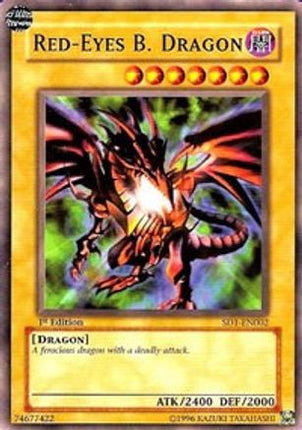 Red-Eyes B. Dragon (Common / Short Print) [SD1-EN002] Structure Deck: Dragon's Roar 1st Edition
