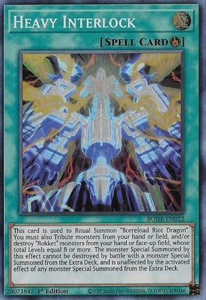 Heavy Interlock (Super Rare) [BODE-EN052] 1st Edition