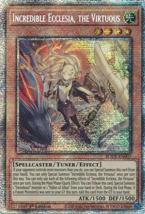 Incredible Ecclesia, the Virtuous (Starlight Rare)  [BODE-EN007] 1st Edition