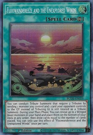 Floowandereeze and the Unexplored Winds [BODE-EN059] Super Rare