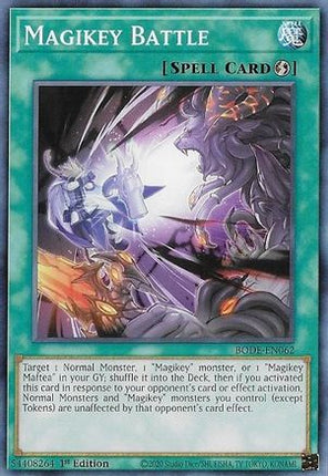 Magikey Battle (Common / Short Print) [BODE-EN062] 1st Edition