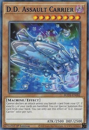 D.D. Assault Carrier (Common / Short Print) [BODE-EN082] 1st Edition
