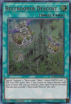 Beetrooper Descent (Ultra Rare) [BODE-EN089] 1st Edition